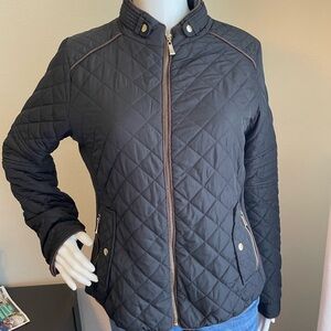 Black Quilted Jacket